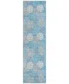 Addison Chantille Acn908 2'3"x7'6" Runner Area Rug In Mist