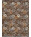 Addison Chantille Acn908 5'x7'6" Area Rug In Cocoa