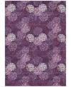Addison Chantille Acn908 9'x12' Area Rug In Eggplant