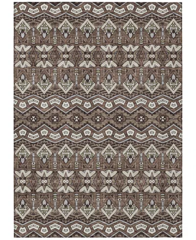 Addison Chantille Acn909 2'6"x3'10" Area Rug In Brown
