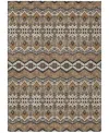 Addison Chantille Machine Washable Acn909 8'x10' Area Rug In Taupe