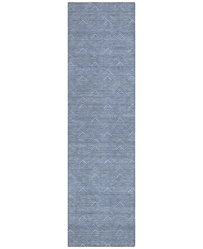 Addison Chantille Acn910 2'3"x7'6" Runner Area Rug In Blue