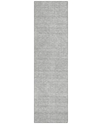 Addison Chantille Acn910 2'3"x7'6" Runner Area Rug In Gray