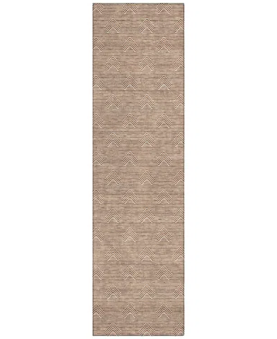 Addison Chantille Acn910 2'3"x7'6" Runner Area Rug In Paprika