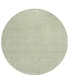 Addison Chantille Acn910 8'x8' Round Area Rug In Sage