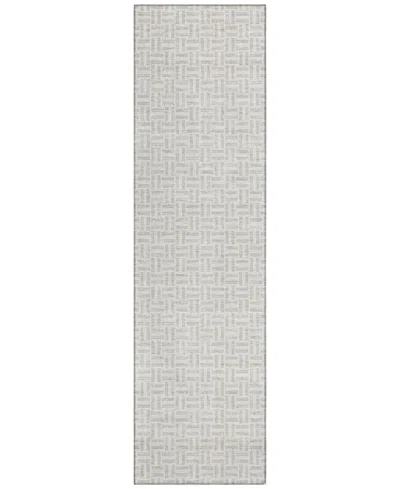 Addison Chantille Acn911 2'3"x7'6" Runner Area Rug In Taupe