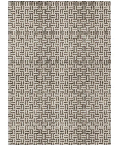 Addison Chantille Machine Washable Acn911 2'6"x3'10" Area Rug In Brown