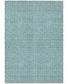 Addison Chantille Machine Washable Acn911 3'x5' Area Rug In Teal