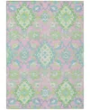 Addison Chantille Machine Washable Acn1002 5'x7'6" Area Rug In Pink