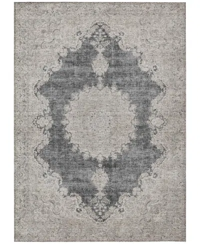 Addison Chantille Machine Washable Acn1003 3'x5' Area Rug In Black