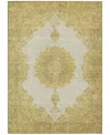 Addison Chantille Machine Washable Acn1003 3'x5' Area Rug In Gold