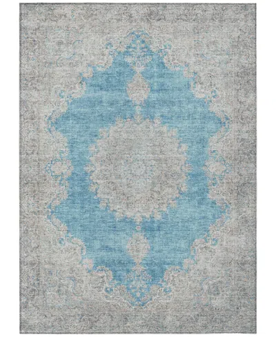 Addison Chantille Machine Washable Acn1003 3'x5' Area Rug In Teal