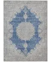 Addison Chantille Machine Washable Acn1003 5'x7'6" Area Rug In Navy