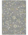Addison Chantille Machine Washable Acn1006 8'x10' Area Rug In Gray
