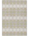Addison Chantille Machine Washable Acn1007 2'6"x3'10" Area Rug In Beige
