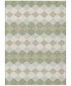 Addison Chantille Machine Washable Acn1007 2'6"x3'10" Area Rug In Grass
