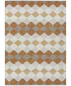 Addison Chantille Machine Washable Acn1007 3'x5' Area Rug In Copper