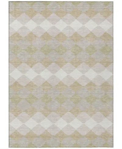 Addison Chantille Machine Washable Acn1007 5'x7'6" Area Rug In Beige