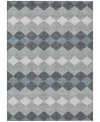 Addison Chantille Machine Washable Acn1007 5'x7'6" Area Rug In Gray