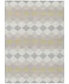 Addison Chantille Machine Washable Acn1007 5'x7'6" Area Rug In Ivory