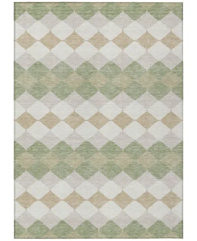 Addison Chantille Machine Washable Acn1007 9'x12' Area Rug In Grass