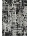 Addison Chantille Machine Washable Acn1008 2'6"x3'10" Area Rug In Black