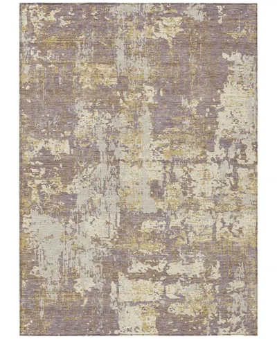 Addison Chantille Machine Washable Acn1008 3'x5' Area Rug In Lavender