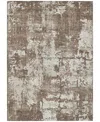 Addison Chantille Machine Washable Acn1008 5'x7'6" Area Rug In Brown