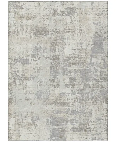 Addison Chantille Machine Washable Acn1008 5'x7'6" Area Rug In Ivory