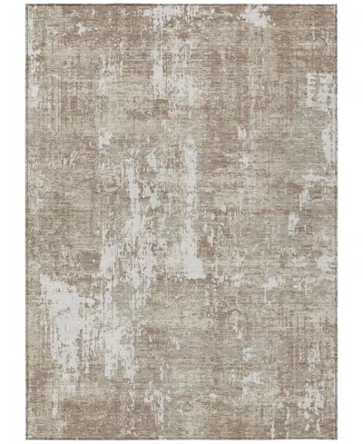 Addison Chantille Machine Washable Acn1008 5'x7'6" Area Rug In Taupe