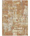 Addison Chantille Machine Washable Acn1008 8'x10' Area Rug In Copper