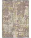 Addison Chantille Machine Washable Acn1008 9'x12' Area Rug In Lavender