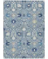 Addison Chantille Machine Washable Acn1009 10'x14' Area Rug In Denim