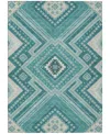 Addison Chantille Machine Washable Acn1010 2'6"x3'10" Area Rug In Teal