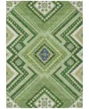 Addison Chantille Machine Washable Acn1010 5'x7'6" Area Rug In Green