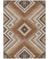 Addison Chantille Machine Washable Acn1010 9'x12' Area Rug In Copper