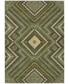 Addison Chantille Machine Washable Acn1010 9'x12' Area Rug In Olive
