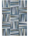 Addison Chantille Machine Washable Acn1012 10'x14' Area Rug In Denim