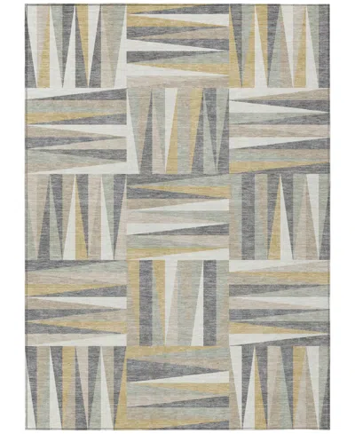 Addison Chantille Machine Washable Acn1012 9'x12' Area Rug In Beige