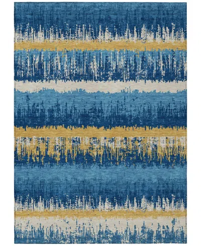 Addison Chantille Machine Washable Acn1013 10'x14' Area Rug In Navy