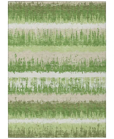 Addison Chantille Machine Washable Acn1013 3'x5' Area Rug In Green