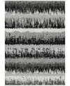 Addison Chantille Machine Washable Acn1013 5'x7'6" Area Rug In Black