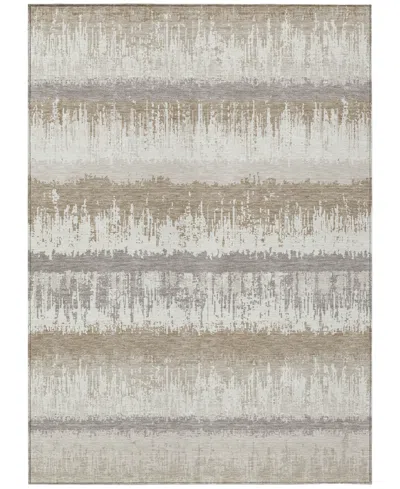 Addison Chantille Machine Washable Acn1013 5'x7'6" Area Rug In Ivory