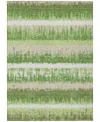 Addison Chantille Machine Washable Acn1013 8'x10' Area Rug In Green