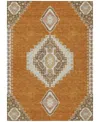 Addison Chantille Machine Washable Acn1014 2'6"x3'10" Area Rug In Copper