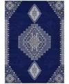 Addison Chantille Machine Washable Acn1014 2'6"x3'10" Area Rug In Navy