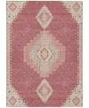 Addison Chantille Machine Washable Acn1014 9'x12' Area Rug In Rose