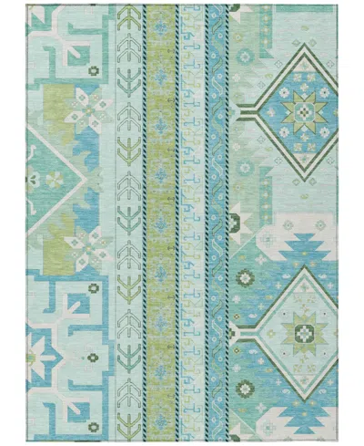Addison Chantille Machine Washable Acn1015 2'6"x3'10" Area Rug In Mint