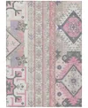 Addison Chantille Machine Washable Acn1015 2'6"x3'10" Area Rug In Pink
