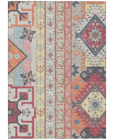 Addison Chantille Machine Washable Acn1015 8'x10' Area Rug In Ivory